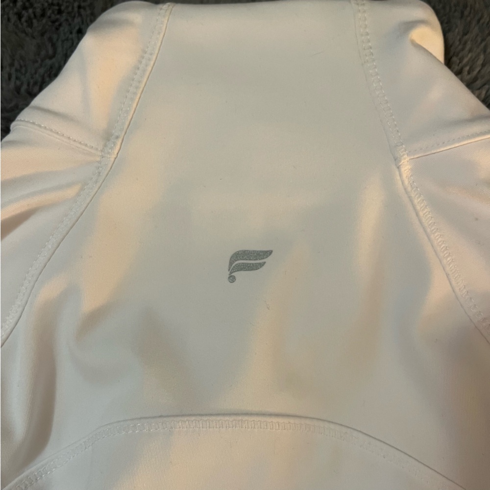 Fabletics White Zip-Up Jacket - Picture 3 of 6